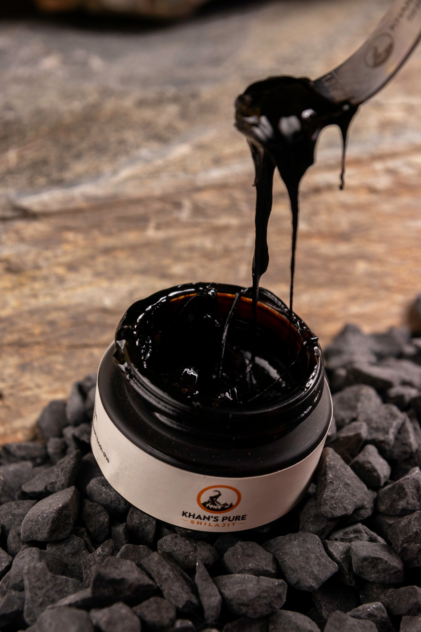 Khans Pure Shilajit 25g – Your Natural Boost for Energy, Immunity, and Wellness.